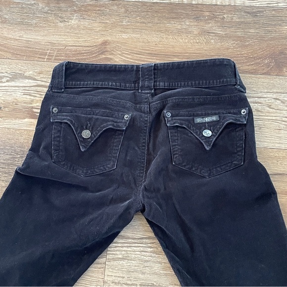 Hudson black corduroy boot cut pants 27 - Picture 3 of 11